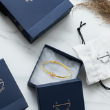 Crown 92.5 Silver adjustable kids bangle