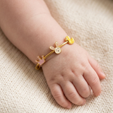 Crown-Bunny-Duck-92.5 Silver adjustable kids bangle