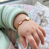 Crown-Cloud 92.5 Silver adjustable kids bangle