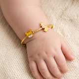 Cub-Giraffe 92.5 Silver adjustable kids bangle