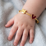 Cub-Heart 92.5 Silver adjustable kids bangle