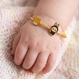 Cub-Labubu 92.5 Silver adjustable kids bangle