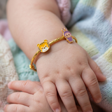 Cub-Labubu-Purple 92.5 Silver adjustable kids bangle