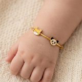 Cub-Panda 92.5 Silver adjustable kids bangle