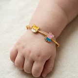 Cub-Peppa-Pig 92.5 Silver adjustable kids bangle