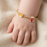 Cub-Socks 92.5 Silver adjustable kids bangle