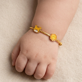 Cub-Sun 92.5 Silver adjustable kids bangle