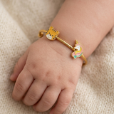 Cub-Unicorn 92.5 Silver adjustable kids bangle