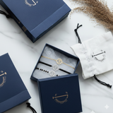 Cz Om 92.5 silver family bracelet set