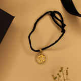 OM black thread 92.5 silver nazarbattu