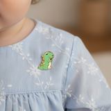 Dino 92.5 silver Lapel pin