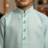 Dinosaur kurta buttons