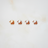 Dog 92.5 Silver kurta buttons