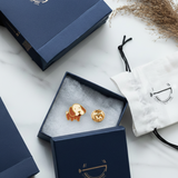 Dog 92.5 silver Lapel pin