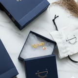 Customized name dog 92.5 silver brooch