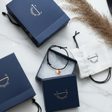 Dog black thread  92.5 silver nazarbattu