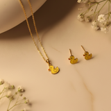 Duck 92.5 Silver necklace set