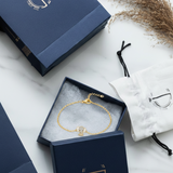 Elephant enamel 92.5 silver Flexible Chain Bracelet