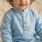 Elephant kurta buttons