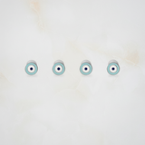 evil eye pastel blue kurta buttons
