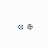 Evil eye 4 layered 92.5 silver Lapel pin