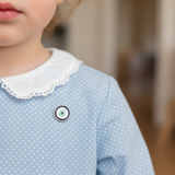 Evil eye 4 layered 92.5 silver Lapel pin