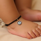 Evil Eye black thread 92.5 silver nazarbattu