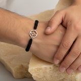 Ganesha 92.5 silver Thread bracelet for him