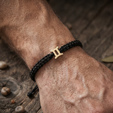 Gemini 92.5 silver Thread bracelet for him