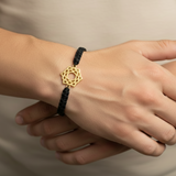 Crown Chakra 92.5 silver Thread bracelet for him