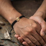 Om 92.5 silver Thread bracelet for him