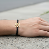 Root Chakra 92.5 silver Thread bracelet for him