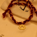 Third eye chakra  92.5 silver rakhi-pendant (Ajna)