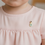 Guitar 92.5 silver Lapel pin