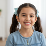 Guitar enamel 92.5 silver necklace set