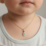 guitar charm 92.5 silver necklace