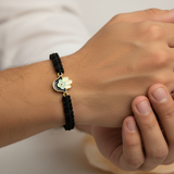 Hamsa 92.5 silver Thread bracelet for him