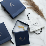 Customized name hamsa 92.5 silver brooch