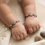 Hamsa-Evil-Eye-Car 92.5 silver kids Nazariye