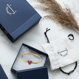 Heart 92.5 Silver adjustable kids bangle