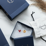 Heart 92.5 silver Lapel pin