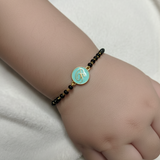 Initial Pastel Blue 92.5 silver kids Nazariye