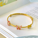 Ironman-Butterfly-Cub-92.5 Silver adjustable kids bangle