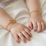 ironman Silver adjustable kids bangle