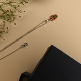 ironman charm 92.5 silver necklace