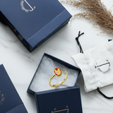 Iron man 92.5 silver kids adjustable ring