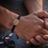Lotus 92.5 silver Thread bracelet for him