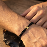 Leo 92.5 silver Thread bracelet for him