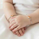 lion Silver adjustable kids bangle