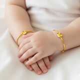 lion Silver adjustable kids bangle